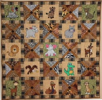 Safari! Quilt pattern by Ms P Designs USA