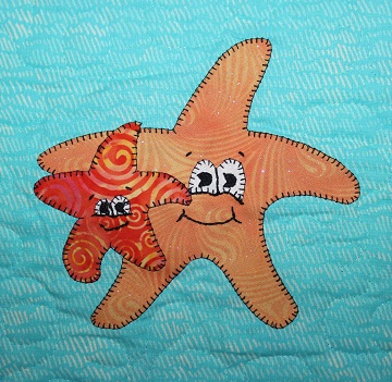 Sea Star Applique by Ms P Designs USA
