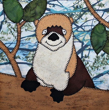 River Otter Applique by Ms P Designs USA