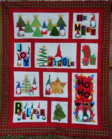 Sharon's Gnome for the Holidays Quilt