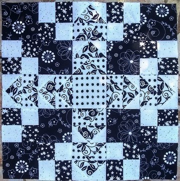Black and White Wild Goose Chase by Susan @ Ms P Designs USA
