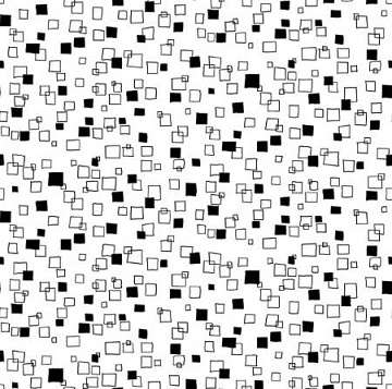 Fabric C , Monochrome Squares by Blank Quilting