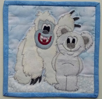 Polar Bear and Yeti Pals by Ms P Designs USA