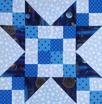 June Sawtooth Star by Sharon @ Ms P Designs USA